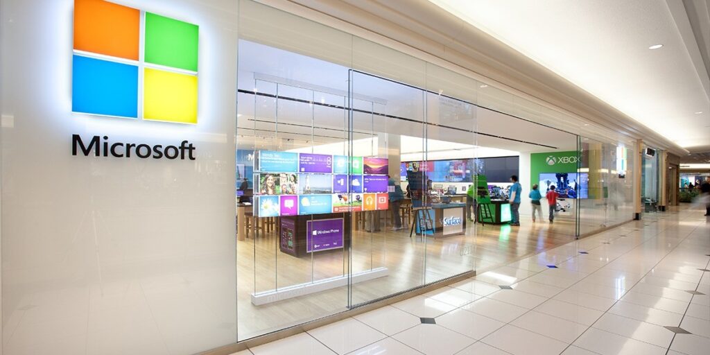 Microsoft Store closing